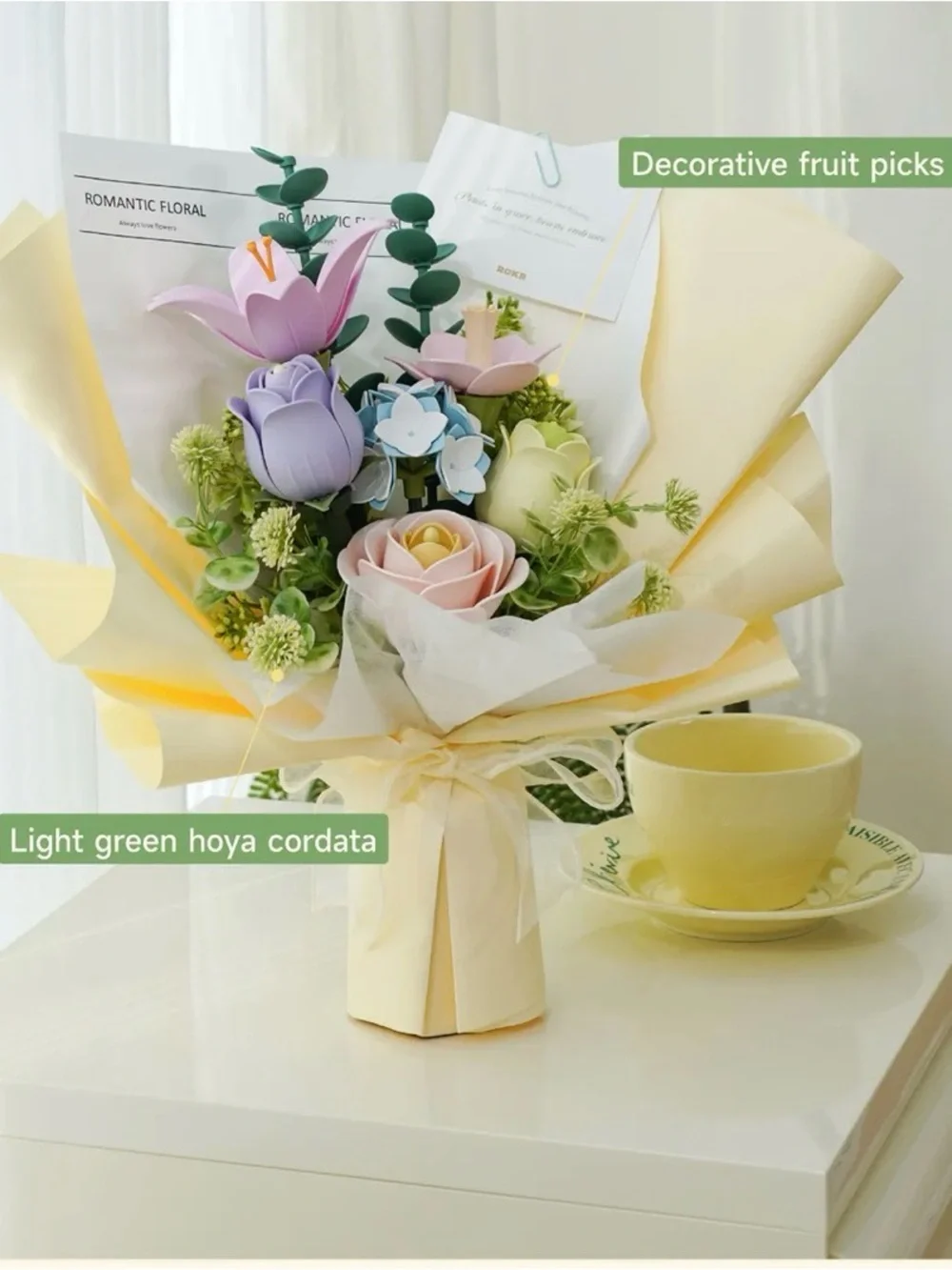 NIB 3D DIY Floral Spring Time Bouquet 3d puzzle new!